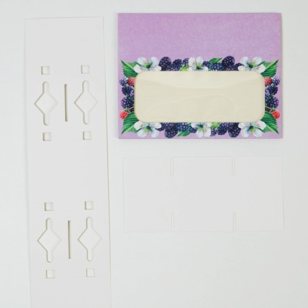 Box under 6 sweets, confectionery packaging "Berry Paradise", 10.2 x 20 x 5 cm-4