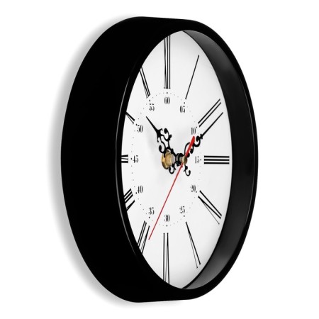 Walls wall, D-20 cm, interior, classic, "Roman numbers", silent-1