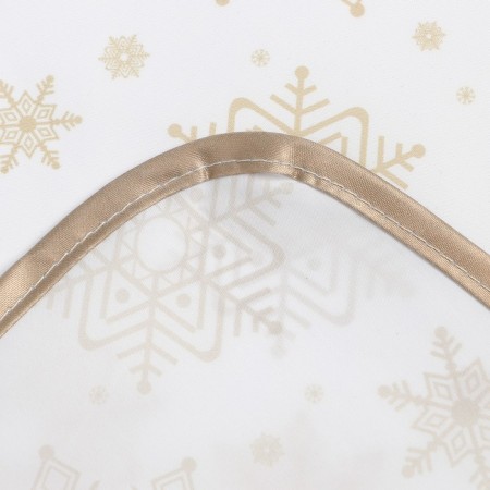 Apron shade snowflakes gold 70*80 cm, 100% p/e-3