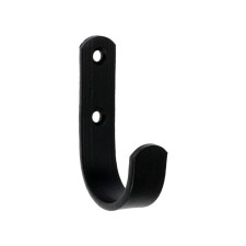 The hook is wall, universal, 80x50x20, black color