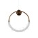 Lamp Bayerlux "Shant" LED 14W 4000k gold 30x3x34-120 cm