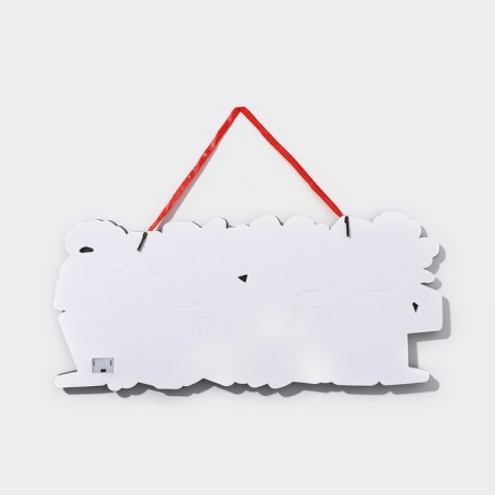 Decorative luminous jewelry (suspension) of "Otkhozy Halloween" 18x43 cm-6