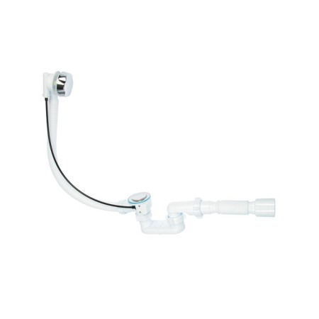 Siphon for the bathtub "Ani Plast" EM701, 1 1/2 "x 40 mm, with a corrugated triber 50 mm, semiautomatic device