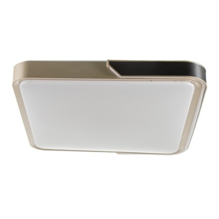 Moden Quadro chandelier LED 80W 3000-6000K Black-gold 50x50x8cm Bayerlux