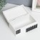 Casket tree "House under the trees" brown-white 18x10x8.8 cm