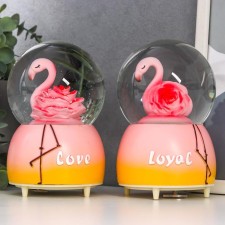 Souvenir Polystone Water Ball Music 