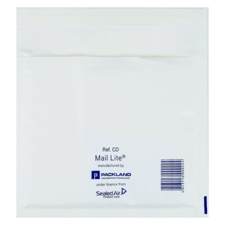 Kraft convert with air-pussy film Mail Lite, 18x16 cm, White