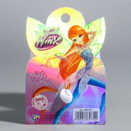 Hair bow, 7.5 cm, Winx-3