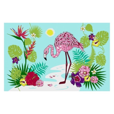 Cutting board “Flamingo”, 18 × 28 cm, color mix-3