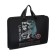 Folder with A4 handles, 340 x 245 x 40 mm, plastic, handles, 3-D drawing with foil, PT-14-12, "cyber dino" 712222