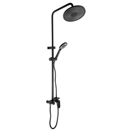 The shower system Zein Z3894, pouring in the case, upper watering can D = 23 cm, manual 11.5 cm, black