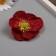 Budon on the leg for decoration "Rudbeckia Red" 6.5x6.5 cm