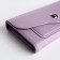 Women's wallet on magnet, lilac color