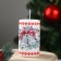 Candle-cylinder "Happy New Year! Bell ringing", 6x10 cm, 30 hours, 227 g, graphics