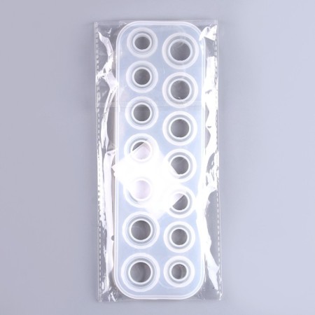 The form of silicone universal “rings” for 14 rings, 7 sizes - from 1.7 cm to 2.3 cm-8