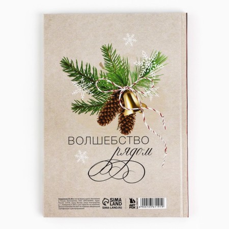 New Year. Classic diary 7BC A5, 80 L “Let the dreams come true! Magic near "-3