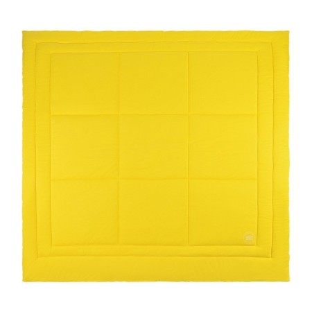 Sofi de Marko "Roland" blanket, knitwear, size 155x215 cm, yellow color-1