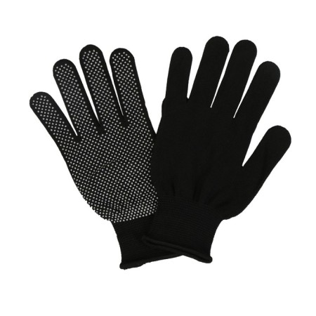 Garden gloves, x/b, with nylon thread, with PVC dots, size 8, mix, “point”, Greengo-1