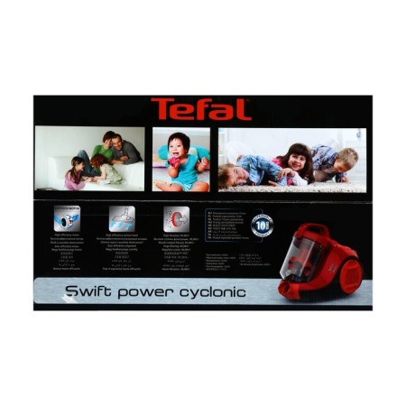Vacuum cleaner Tefal TW2913EA, 750 W, dry cleaning, 1.2 l, red-8