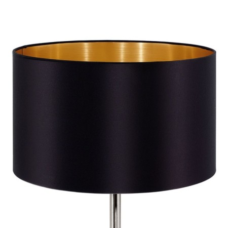 Maserlo 1x60W table lamp E27 Nickel 23x23x42cm-3