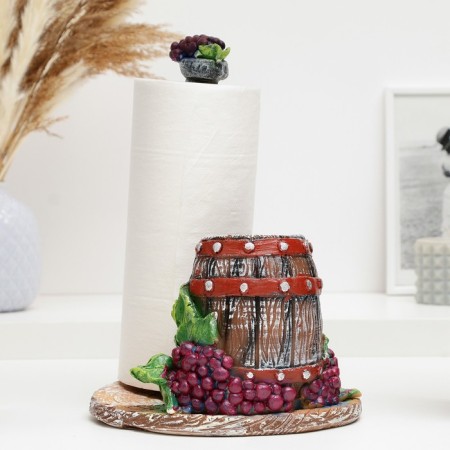 Grape paper towel holder 18.5x18.5x14cm-5