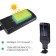 Street battery lamp, lantern, 28 diodes, 3 modes
