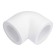 The square "Politek", polypropylene, d = 32 mm, 90 °