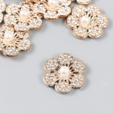 Decor for creativity plastic, rhinestones 