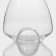 Glass decanter for wine Magistro "Sphere", 2 l, 15 × 15 × 30 cm