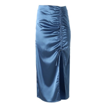 Women's skirt on the Mist: Classic Collection p. 48, blue color-6