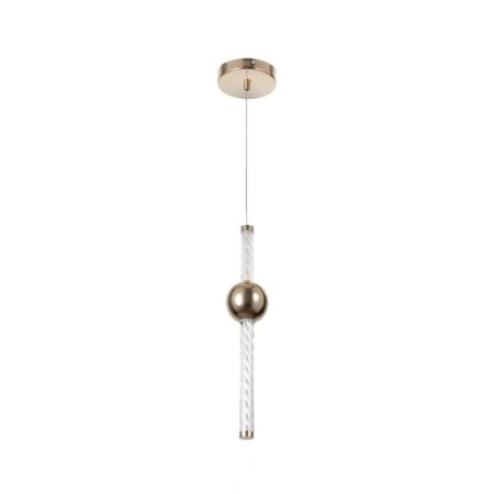 Bayerlux lamp "Minea" LED 18W gold 9x9x50-150 cm