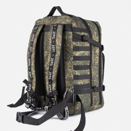 Tactical backpack, TAIF, 45 l, lightning department, 2 outer pockets, camouflage color/green-3