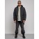 Extensive male winter park, size 58, black color