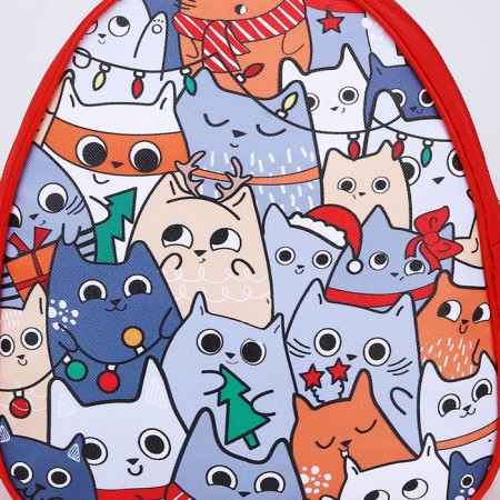 Baby backpack for a girl "Kitty", 23x20.5 cm-3