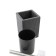 Axentia Granada toilet from shale, natural stone anthracite 9.5x36x9.5 cm