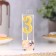 Candle in a cake on a skewer, number 3, gold, 4.5x2.5 cm