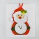 Set for creativity - Create a Christmas tree decoration from the felt "Santa Claus with a clock"