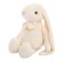 Soft toy "Bunny Zach", Latte color, 28 cm