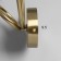 Bra "spherum" E27 40W gold 28x23x23cm