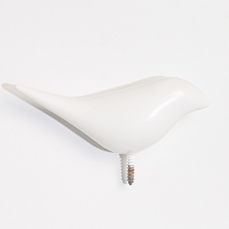 Nast-light decor "Bird" 13 x 4 cm, white-2