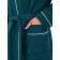 Male dressing gown with a hood, size 50, emerald color