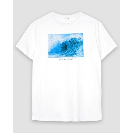 Male T -shirt, size 54, white color-3