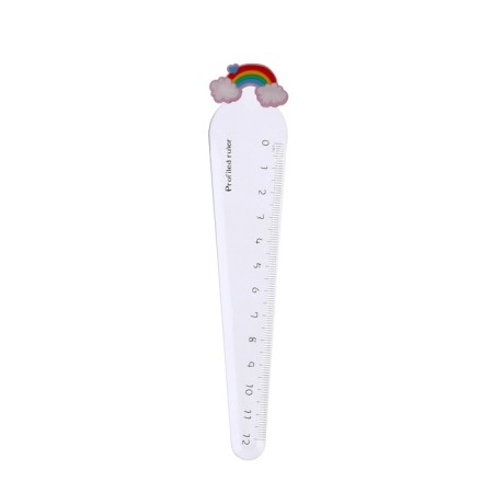 Line 12 cm "Rainbow", plastic, mix-3