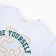 Women's T -shirt Mist Old School size 44, white color