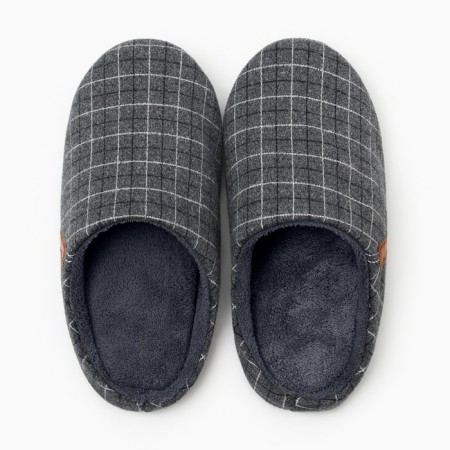 Women's slippers, size 40-41, gray color-6