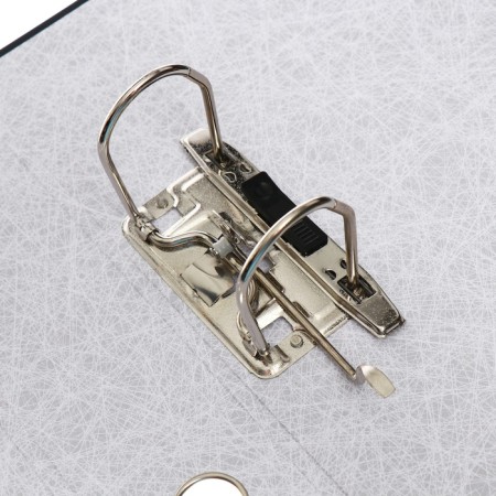A4, 70 mm registrar, Erichkrause, Business, assembled, pocket for a spine, metallic kant, capacity 450 sheets, black-8