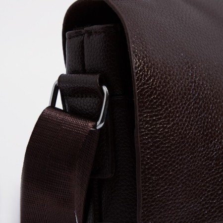 Male bag, brown color-2