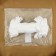 Edging elastic band, 15 mm, 20 m, white color