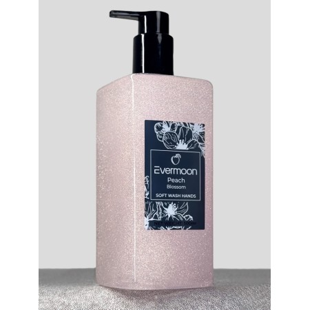Liquid soap peach, with shimmer, 500 ml-2