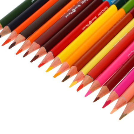 Caucal pencils 36 flowers 18 pieces Twincolor Happy, mix-2